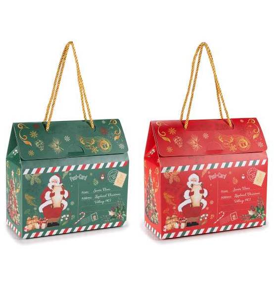Scatola regalo a forma di letterina di Natale 18pz.